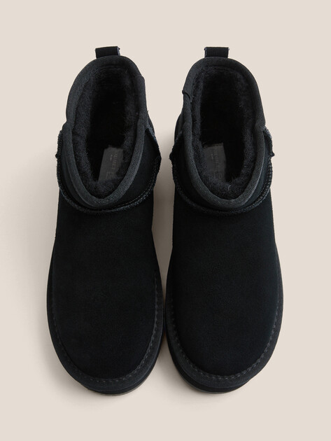 Женские угги TENDANCE, Артикул WD500-2-SB/RV, черный | 4197004. Ракурс 4 Женские угги TENDANCE, Артикул WD500-2-SB/RV, черный | 4197004. Ракурс 4