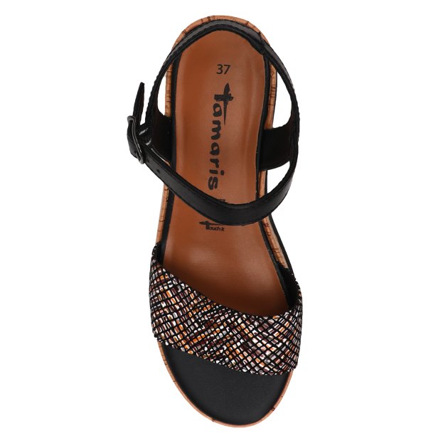 Женские сандалии TAMARIS DAMARA, Артикул 1-28020-42 (K), черный | 4197859. Ракурс 2