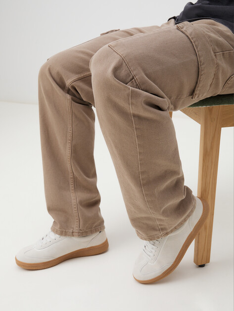 Мужские кеды TENDANCE, Артикул RS-LCM4713-A, молочно-белый | 4198453. Ракурс 2