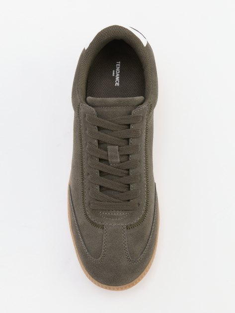 Мужские кеды TENDANCE, Артикул RS-LCM4713-A, темно-зеленый | 4198456. Ракурс 5