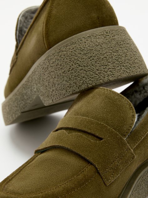 Женские лоферы LORIBLU, Артикул ASLA03, темно-зеленый | 4200423. Ракурс 6