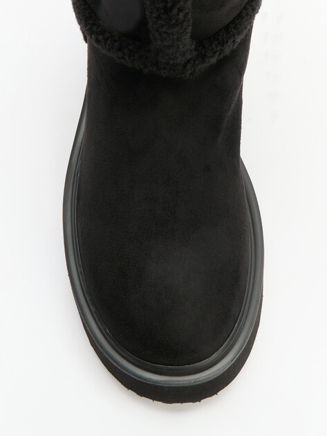 Женские угги VALENTINO KIRA, Артикул 91K1302SYN, черный | 4202707. Ракурс 4 Женские угги VALENTINO KIRA, Артикул 91K1302SYN, черный | 4202707. Ракурс 4