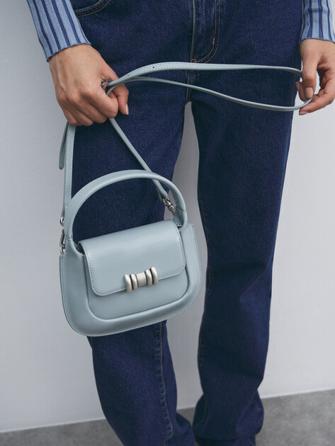 Женская сумка  TENDANCE, Артикул WLV23-703, голубой | 4204808. Ракурс 5