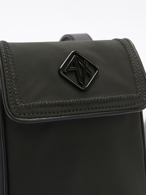 Мужская сумка для смартфона ARMANI EXCHANGE SAN FRANCISCO, Артикул XM000262, черный | 4212337. Ракурс 3