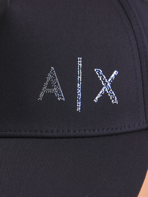 Мужская бейсболка ARMANI EXCHANGE RAMADAN, Артикул XM000282, темно-синий | 4212339. Ракурс 3 Мужская бейсболка ARMANI EXCHANGE RAMADAN, Артикул XM000282, темно-синий | 4212339. Ракурс 3
