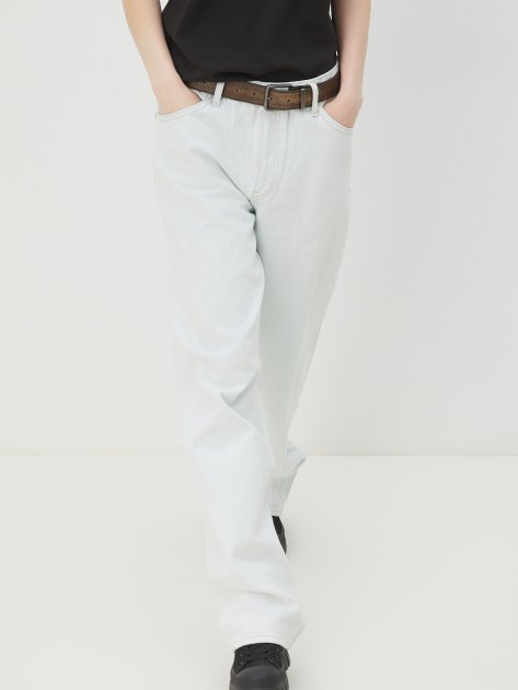 Женские широкие джинсы CALVIN KLEIN JEANS 90'S STRAIGHT, Артикул J20J222438, белый | 4213624. Ракурс 6 Женские широкие джинсы CALVIN KLEIN JEANS 90'S STRAIGHT, Артикул J20J222438, белый | 4213624. Ракурс 6