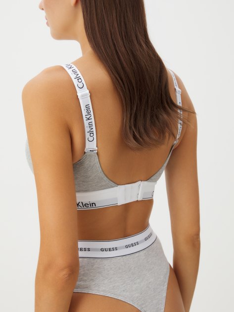 Calvin klein women's modern cotton bralette discount