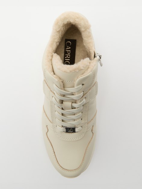 Женские высокие кроссовки CAPRICE KAIA, Артикул 9-9-26200-42, молочно-бежевый | 4214880. Ракурс 2 Женские высокие кроссовки CAPRICE KAIA, Артикул 9-9-26200-42, молочно-бежевый | 4214880. Ракурс 2