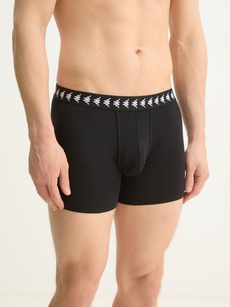 Мужские трусы 2 шт. KAPPA, Артикул 126524, серый | 4215077. Ракурс 4