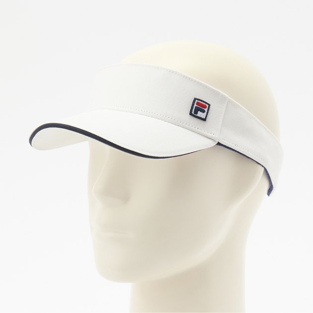 Козырек FILA, Артикул 120197, белый | 4215506. Ракурс 2