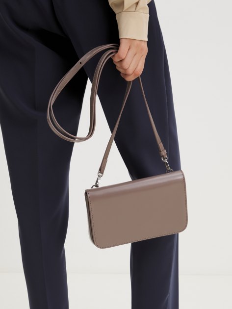 Кросс-боди MIRONPAN, Артикул 2011, серо-коричневый | 4215784. Ракурс 2