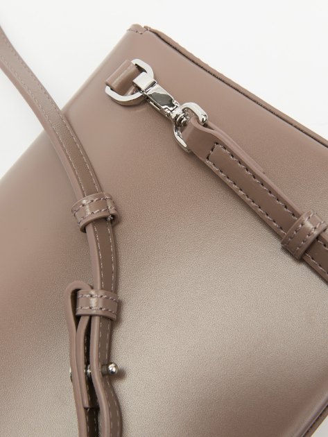 Кросс-боди MIRONPAN, Артикул 2011, серо-коричневый | 4215784. Ракурс 4