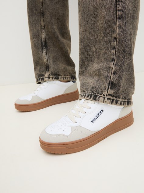 Мужские кеды TOMMY HILFIGER INKAS, Артикул INKAS, белый | 4216035. Ракурс 2