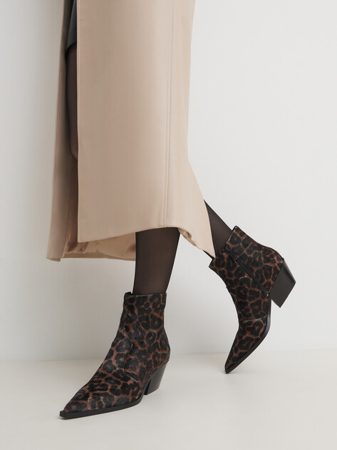 Казаки TENDANCE, Артикул V1772-020, леопардовый принт | 4216982. Ракурс 2