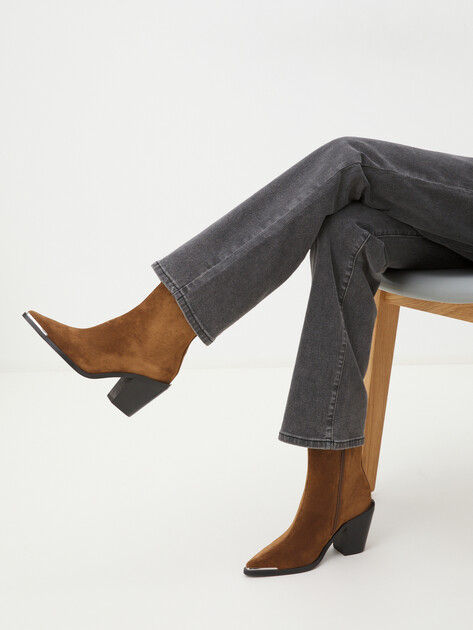 Казаки TAMARIS LOULIA, Артикул 1-1-25000-41, светло-коричневый | 4217392. Ракурс 2