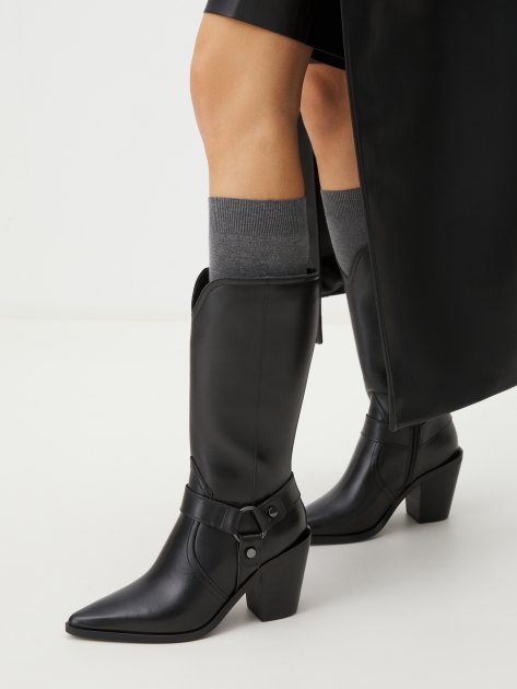 Высокие казаки TAMARIS LOULIA, Артикул 1-1-25500-43, черный | 4218114. Ракурс 2 Высокие казаки TAMARIS LOULIA, Артикул 1-1-25500-43, черный | 4218114. Ракурс 2