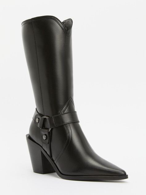 Высокие казаки TAMARIS LOULIA, Артикул 1-1-25500-43, черный | 4218114. Ракурс 3 Высокие казаки TAMARIS LOULIA, Артикул 1-1-25500-43, черный | 4218114. Ракурс 3