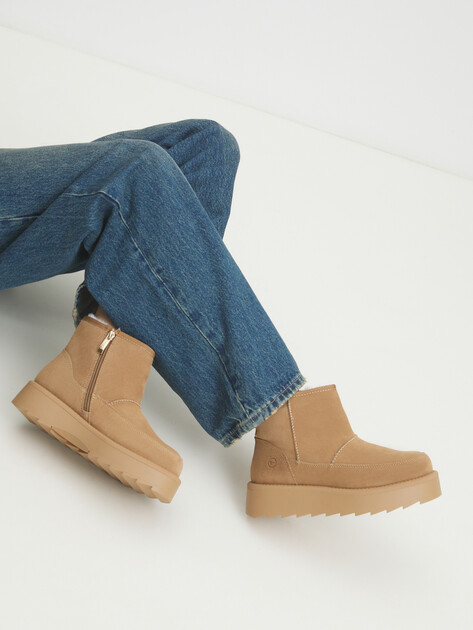 Женские угги TAMARIS DIONYSIA, Артикул 1-1-26818-43, бежевый | 4218590. Ракурс 2