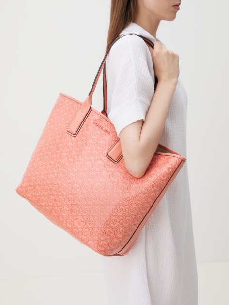 Женский шоппер MICHAEL KORS LG TOTE, Артикул 35H1T2JT3C, лососевый | 4223126. Ракурс 2 Женский шоппер MICHAEL KORS LG TOTE, Артикул 35H1T2JT3C, лососевый | 4223126. Ракурс 2
