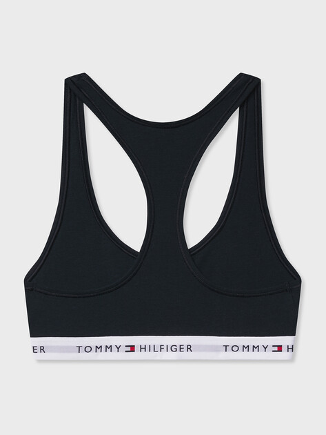 Женский топ TOMMY HILFIGER UNLINED BRALETTE, Артикул UW0UW03820, темно-синий | 4224300. Ракурс 5
