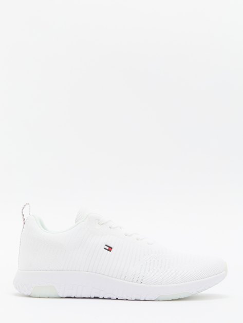 Мужские кроссовки TOMMY HILFIGER CORPORATE KNIT RIB RUNNER, Артикул FM0FM02838, белый | 4224377. Ракурс 3 Мужские кроссовки TOMMY HILFIGER CORPORATE KNIT RIB RUNNER, Артикул FM0FM02838, белый | 4224377. Ракурс 3