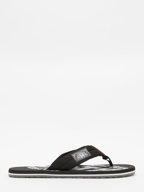 Мужские вьетнамки TOMMY HILFIGER ESSENTIAL TH BEACH SANDAL, Артикул FM0FM01369, черный | 4224413. Ракурс 3 Мужские вьетнамки TOMMY HILFIGER ESSENTIAL TH BEACH SANDAL, Артикул FM0FM01369, черный | 4224413. Ракурс 3