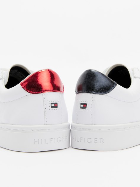 Женские кеды TOMMY HILFIGER ESSENTIAL SNEAKER, Артикул FW0FW03682, белый | 4224434. Ракурс 6 Женские кеды TOMMY HILFIGER ESSENTIAL SNEAKER, Артикул FW0FW03682, белый | 4224434. Ракурс 6