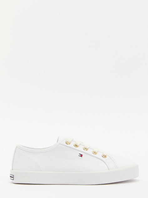 Женские кеды TOMMY HILFIGER ESSENTIAL NAUTICAL SNEAKER, Артикул FW0FW06512, белый | 4224443. Ракурс 3 Женские кеды TOMMY HILFIGER ESSENTIAL NAUTICAL SNEAKER, Артикул FW0FW06512, белый | 4224443. Ракурс 3