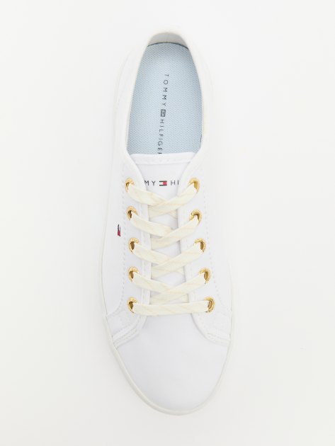 Женские кеды TOMMY HILFIGER ESSENTIAL NAUTICAL SNEAKER, Артикул FW0FW06512, белый | 4224443. Ракурс 5 Женские кеды TOMMY HILFIGER ESSENTIAL NAUTICAL SNEAKER, Артикул FW0FW06512, белый | 4224443. Ракурс 5