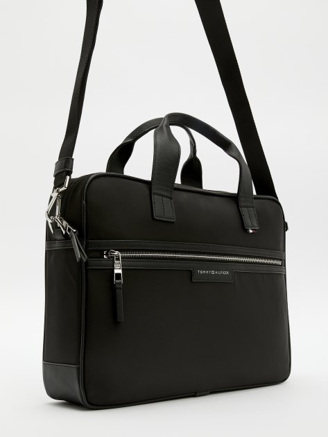 Мужская сумка для ноутбука TOMMY HILFIGER TH URBAN REPREVE COMPUTER BAG, Артикул AM0AM11836, черный | 4224518. Ракурс 3 Мужская сумка для ноутбука TOMMY HILFIGER TH URBAN REPREVE COMPUTER BAG, Артикул AM0AM11836, черный | 4224518. Ракурс 3