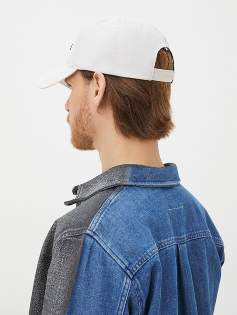 Мужская бейсболка TOMMY HILFIGER TH MONOTYPE CANVAS 6 PANEL CAP, Артикул AM0AM12043, бледно-серый | 4224567. Ракурс 2 Мужская бейсболка TOMMY HILFIGER TH MONOTYPE CANVAS 6 PANEL CAP, Артикул AM0AM12043, бледно-серый | 4224567. Ракурс 2