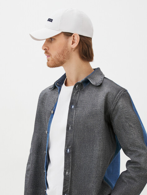 Мужская бейсболка TOMMY HILFIGER TH MONOTYPE CANVAS 6 PANEL CAP, Артикул AM0AM12043, бледно-серый | 4224567. Ракурс 4 Мужская бейсболка TOMMY HILFIGER TH MONOTYPE CANVAS 6 PANEL CAP, Артикул AM0AM12043, бледно-серый | 4224567. Ракурс 4