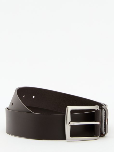 Мужской ремень TOMMY HILFIGER NEW DENTON BELT 4.0, Артикул E367863162, темно-коричневый | 4224597. Ракурс 2