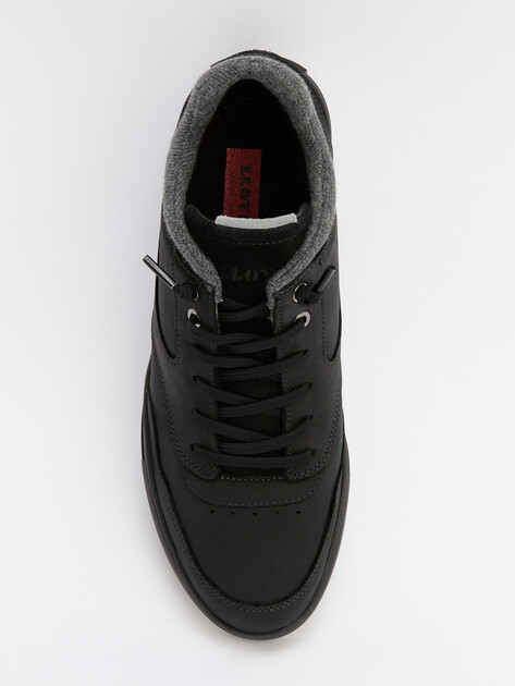 Мужские высокие кеды LLOYD ELLISON, Артикул ELLISON FW23, черный | 4225389. Ракурс 5