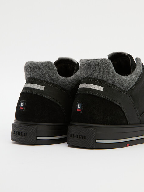 Мужские высокие кеды LLOYD ELLISON, Артикул ELLISON FW23, черный | 4225389. Ракурс 6