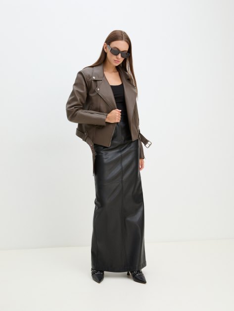 Женская косуха CALZETTI CECILE, Артикул CECILE, серо-коричневый | 4226742. Ракурс 5 Женская косуха CALZETTI CECILE, Артикул CECILE, серо-коричневый | 4226742. Ракурс 5