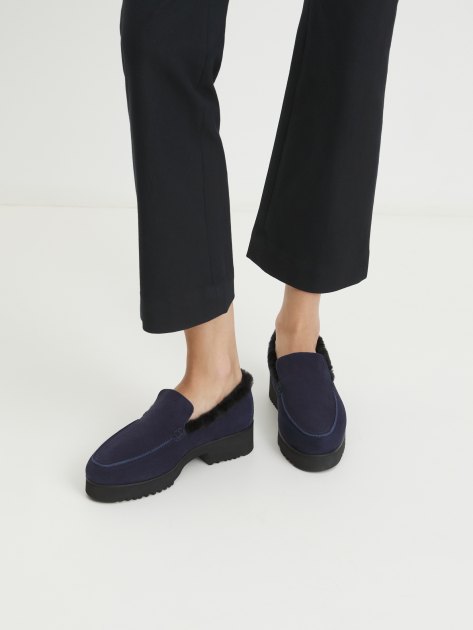 Женские лоферы THIERRY RABOTIN, Артикул M0011Z, темно-синий | 4228075. Ракурс 2