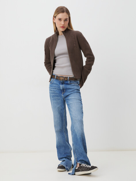 Женские кеды ASH SUNNY, Артикул SUNNY FW24, серо-коричневый | 4228586. Ракурс 7