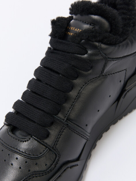 Женские кеды OFFICINE CREATIVE, Артикул ROCKVILLE/105, черный | 4233076. Ракурс 6