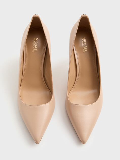 Женские туфли MICHAEL KORS, Артикул 40F2HNMP2L(K), бежевый | 4234754. Ракурс 5 Женские туфли MICHAEL KORS, Артикул 40F2HNMP2L(K), бежевый | 4234754. Ракурс 5