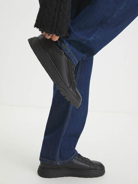 Мужские кеды TENDANCE, Артикул ET-379-02, черный | 4235701. Ракурс 2