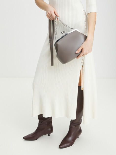 Кросс-боди TENDANCE, Артикул MR63025, серо-коричневый | 4238551. Ракурс 2