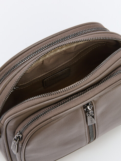 Кросс-боди TENDANCE, Артикул MR6030, серо-коричневый | 4238562. Ракурс 5