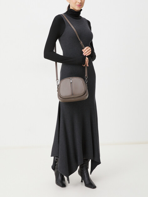 Кросс-боди TENDANCE, Артикул MR6030, серо-коричневый | 4238562. Ракурс 6