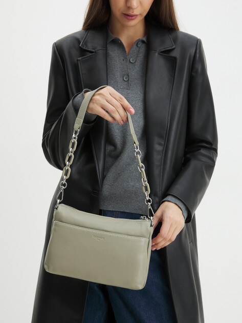Женская сумка  TENDANCE, Артикул MR62380, зелено-серый | 4238569. Ракурс 7