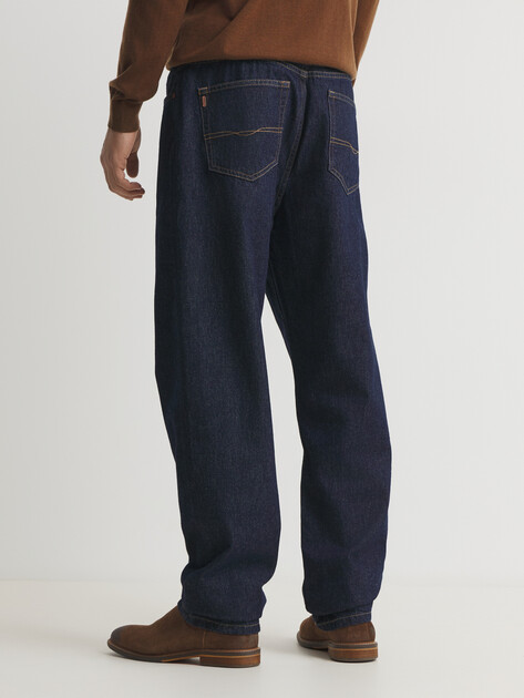 Мужские джинсы PEPE JEANS LOOSE JEANS RAW, Артикул PM208019, серо-синий | 4238699. Ракурс 4 Мужские джинсы PEPE JEANS LOOSE JEANS RAW, Артикул PM208019, серо-синий | 4238699. Ракурс 4