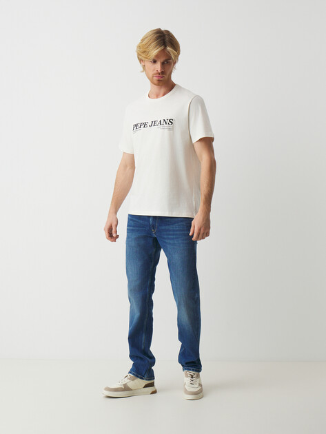 Мужские джинсы PEPE JEANS CASH, Артикул PM206318Z23, темно-синий | 4238708. Ракурс 2 Мужские джинсы PEPE JEANS CASH, Артикул PM206318Z23, темно-синий | 4238708. Ракурс 2