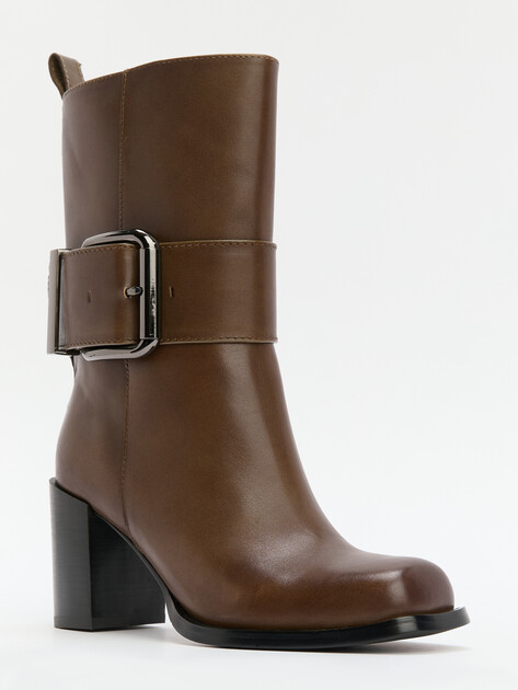 Женские полусапоги TENDANCE, Артикул GLC3463-01, зелено-коричневый | 4239350. Ракурс 3