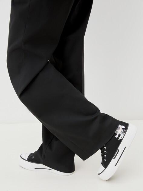 Женские высокие кеды KARL LAGERFELD KAMPUS MAX III Twin NFT Hi Lace, Артикул KL60644T, черный | 4242625. Ракурс 2 Женские высокие кеды KARL LAGERFELD KAMPUS MAX III Twin NFT Hi Lace, Артикул KL60644T, черный | 4242625. Ракурс 2