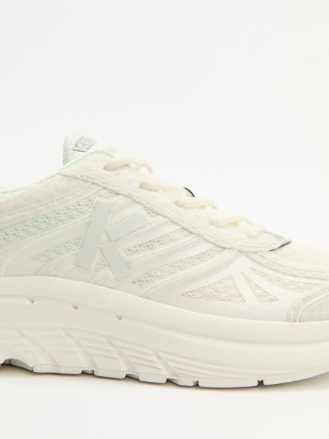Мужские кроссовки KENZO KENZO-PACE LOW TOP SNEAKERS, Артикул SN070, белый | 4244849. Ракурс 6